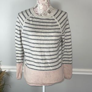Vinca Cashmere Sweater XS Striped